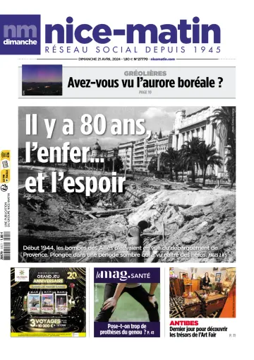 Nice-Matin (Cannes) - 21 abril 2024