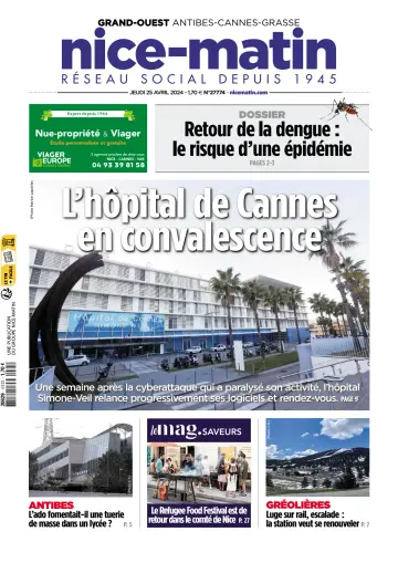 Nice-Matin (Cannes) - 25 四月 2024