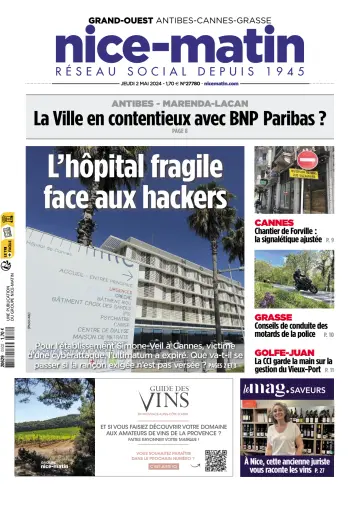 Nice-Matin (Cannes) - 2 May 2024