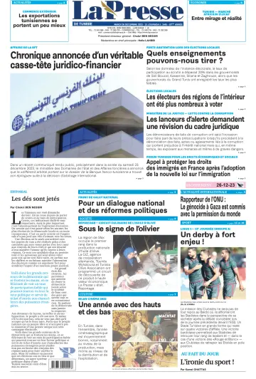 La Presse (Tunisie) - 26 Dec 2023