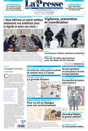 La Presse (Tunisie) - 29 Dec 2023