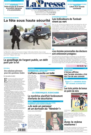 La Presse (Tunisie) - 30 Dec 2023