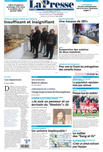 La Presse (Tunisie) - 31 Dec 2023