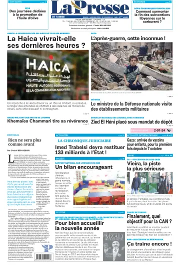 La Presse (Tunisie) - 2 Jan 2024