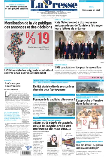 La Presse (Tunisie) - 6 Jan 2024