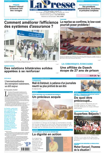 La Presse (Tunisie) - 8 Jan 2024
