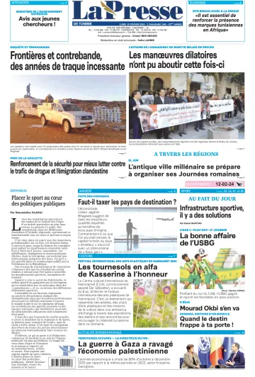 La Presse (Tunisie) - 12 Feb 2024