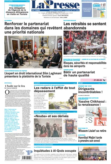 La Presse (Tunisie) - 21 Feb 2024