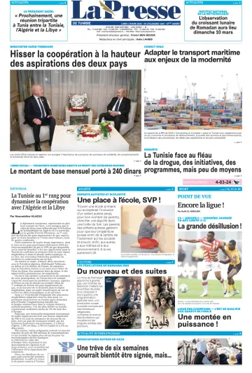 La Presse (Tunisie) - 4 Mar 2024