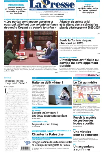 La Presse (Tunisie) - 10 März 2024