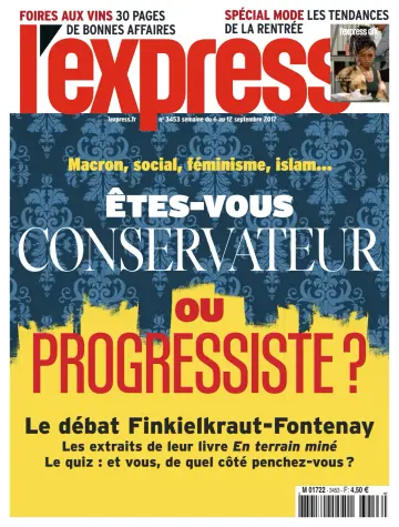 L'Express (France) - 6 Sep 2017