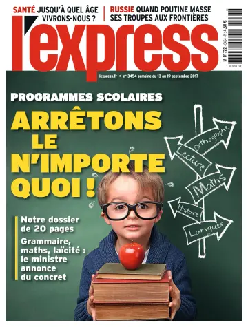 L'Express (France) - 13 Sep 2017
