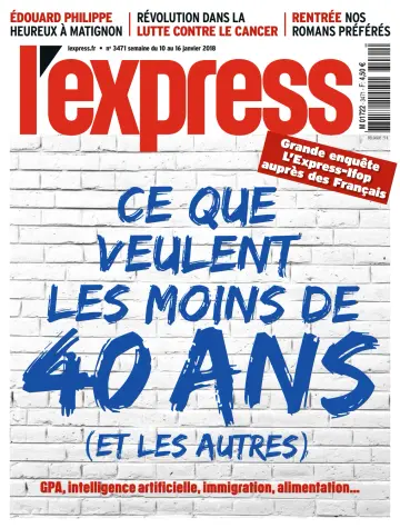L'Express (France) - 10 Jan 2018