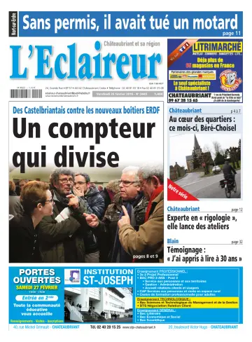 L'Éclaireur de Châteaubriant - 26 Feb 2016