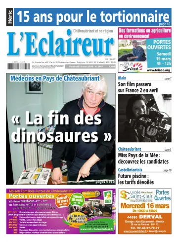 L'Éclaireur de Châteaubriant - 11 Mar 2016
