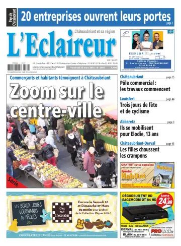L'Éclaireur de Châteaubriant - 25 mars 2016