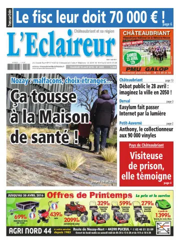 L'Éclaireur de Châteaubriant - 15 Apr 2016