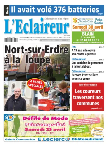L'Éclaireur de Châteaubriant - 22 avr. 2016