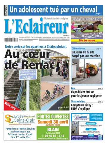 L'Éclaireur de Châteaubriant - 29 Apr 2016