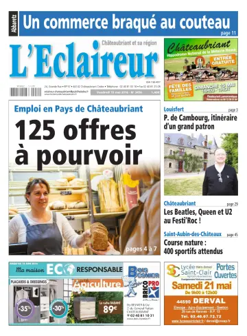L'Éclaireur de Châteaubriant - 13 May 2016
