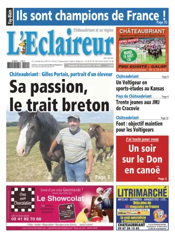 L'Éclaireur de Châteaubriant - 12 août 2016