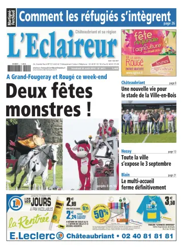 L'Éclaireur de Châteaubriant - 26 août 2016