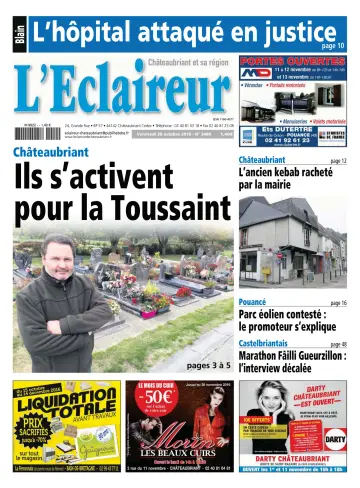 L'Éclaireur de Châteaubriant - 28 Oct 2016