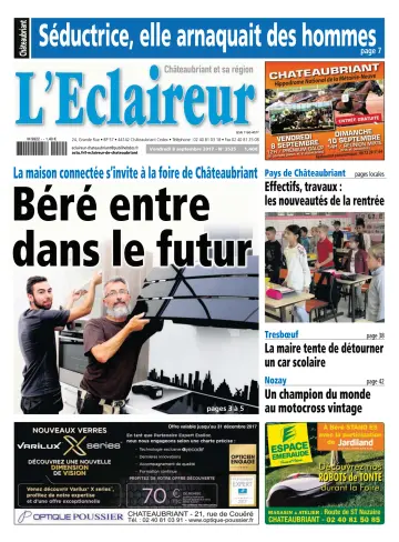 L'Éclaireur de Châteaubriant - 08 sept. 2017