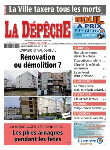 La Dépêche Louviers - 22 Dec 2017