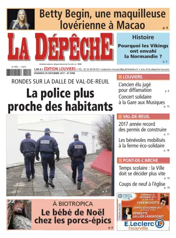 La Dépêche Louviers - 29 Dec 2017