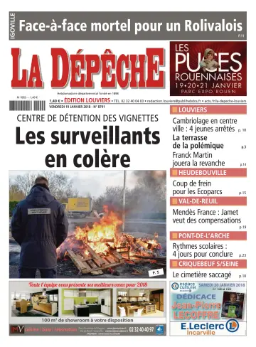 La Dépêche Louviers - 19 1月 2018