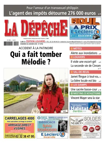 La Dépêche Louviers - 26 1月 2018