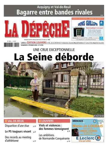 La Dépêche Louviers - 02 фев. 2018