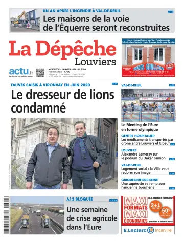 La Dépêche Louviers - 31 1月 2024
