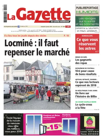 La Gazette du Centre Morbihan - 5 Jan 2018