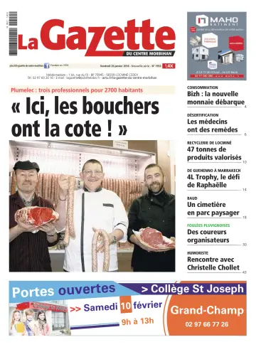 La Gazette du Centre Morbihan - 26 Jan 2018