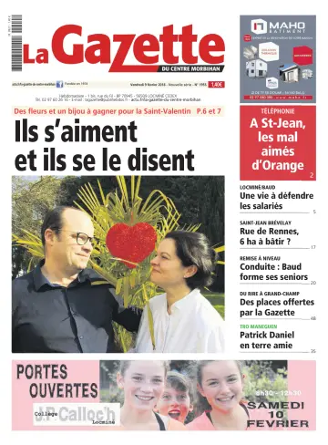 La Gazette du Centre Morbihan - 9 Feb 2018