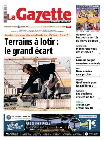 La Gazette du Centre Morbihan - 16 Feb 2018