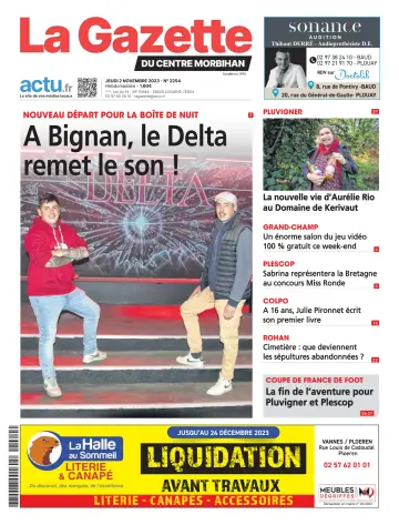 La Gazette du Centre Morbihan - 2 Nov 2023