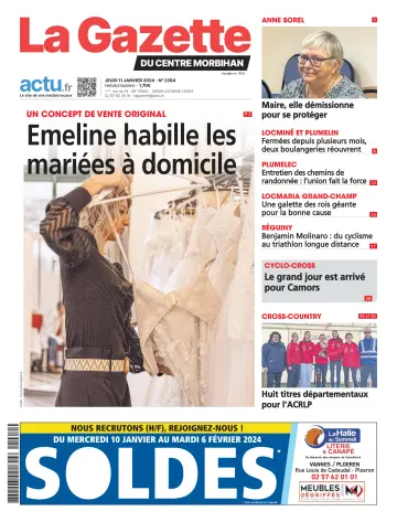 La Gazette du Centre Morbihan - 11 jan. 2024