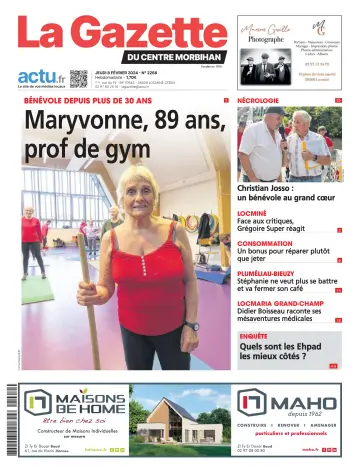 La Gazette du Centre Morbihan - 08 фев. 2024