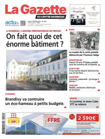 La Gazette du Centre Morbihan - 15 Chwef 2024