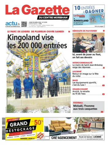 La Gazette du Centre Morbihan - 18 Apr 2024