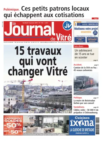 Le Journal de Vitré - 12 一月 2018
