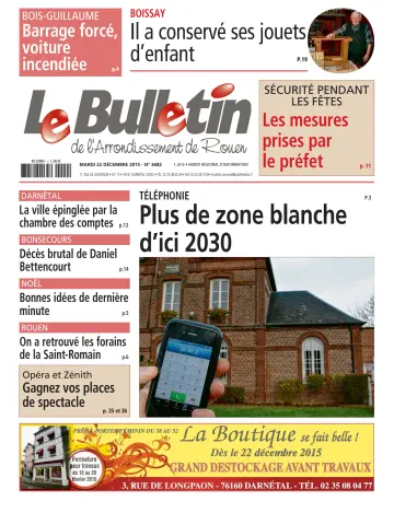 Le Bulletin de l'Arrondisement de Rouen - 22 Dec 2015