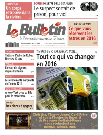 Le Bulletin de l'Arrondisement de Rouen - 5 Jan 2016
