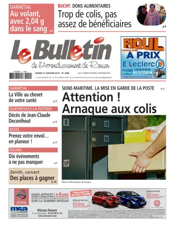 Le Bulletin de l'Arrondisement de Rouen - 12 Jan 2016