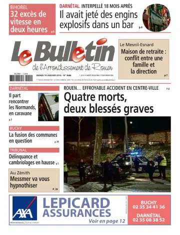 Le Bulletin de l'Arrondisement de Rouen - 19 Jan 2016