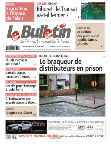 Le Bulletin de l'Arrondisement de Rouen - 26 Jan 2016