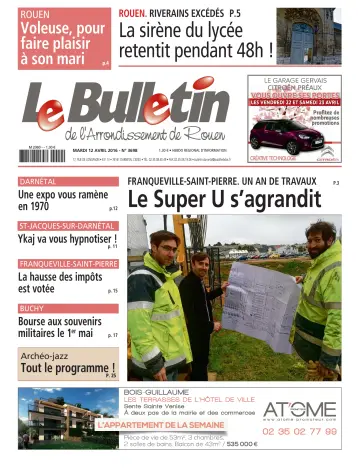 Le Bulletin de l'Arrondisement de Rouen - 12 Apr 2016